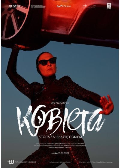 Kobieta, która zajęła się ogniem