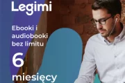 6-miesięczna subskrypcja bez limitu ebooki + audiobooki, 4 urządzenia, w tym Kindle