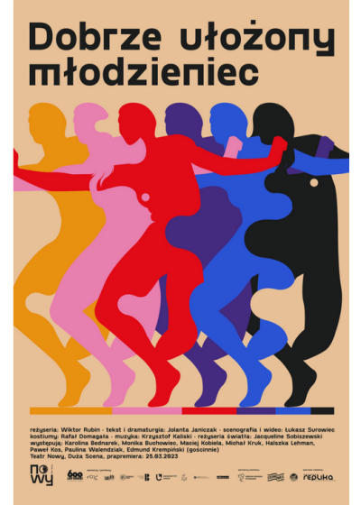 Dobrze ułożony młodzieniec