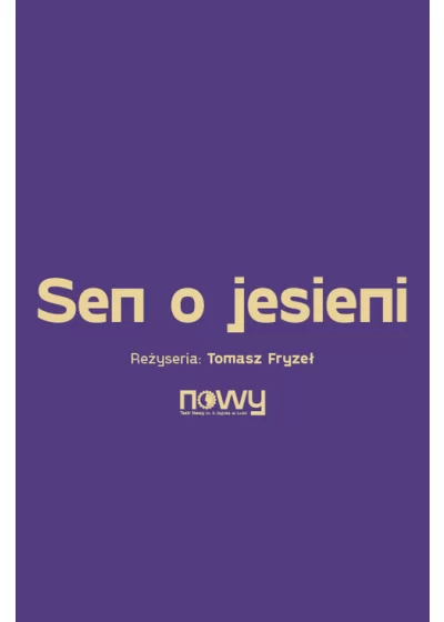 Sen o jesieni