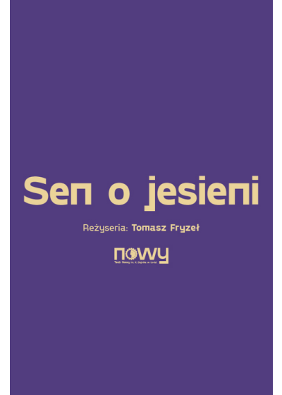 Sen o jesieni