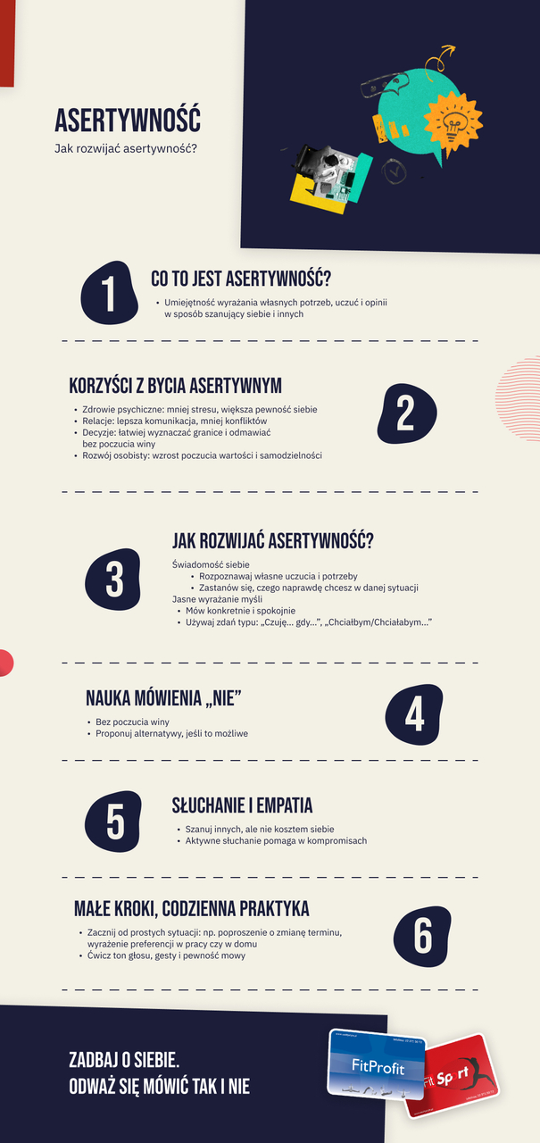 Asertywność - jak ją rozwijać