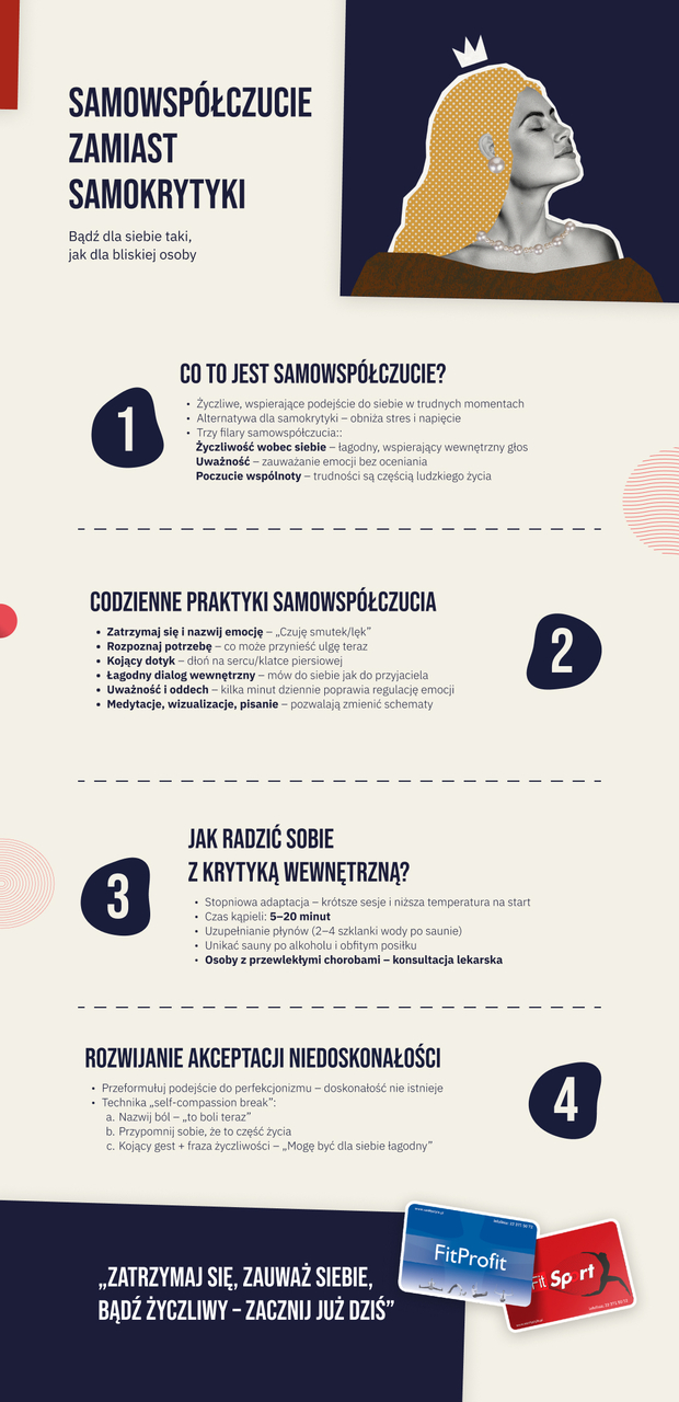 Jak stosować samowspółczucie zamiast samokrytyki